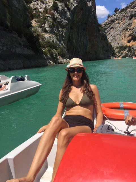 Allison - A relaxing day of paddle boats during our time staying with friends at their Airbnb in Provence.